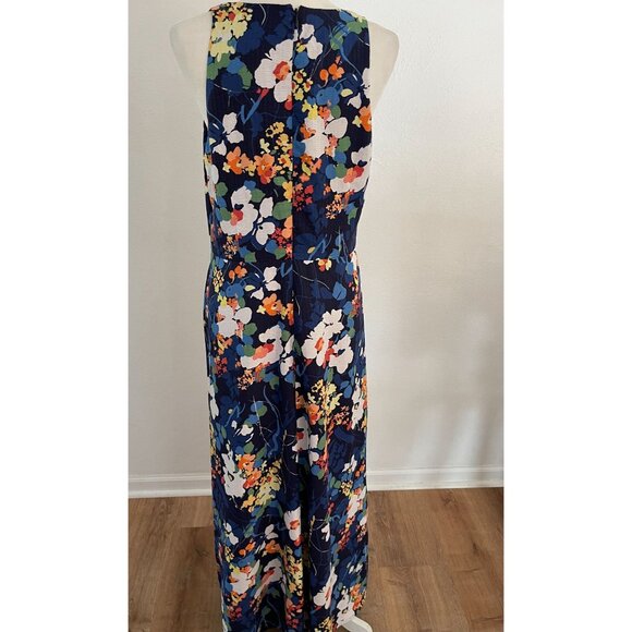 EUC Banana Republic Womens Floral Sleeveless Maxi Dress - Picture 4 of 9